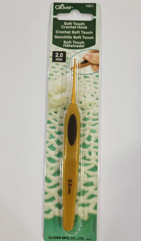 Clover Soft Touch Steel Crochet Hooks