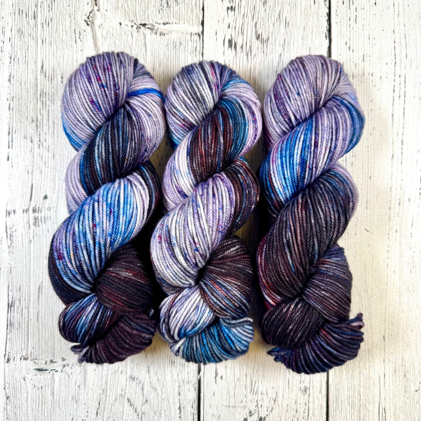 2000's Goth Child - Merino DK / Light Worsted - Dyed Stock