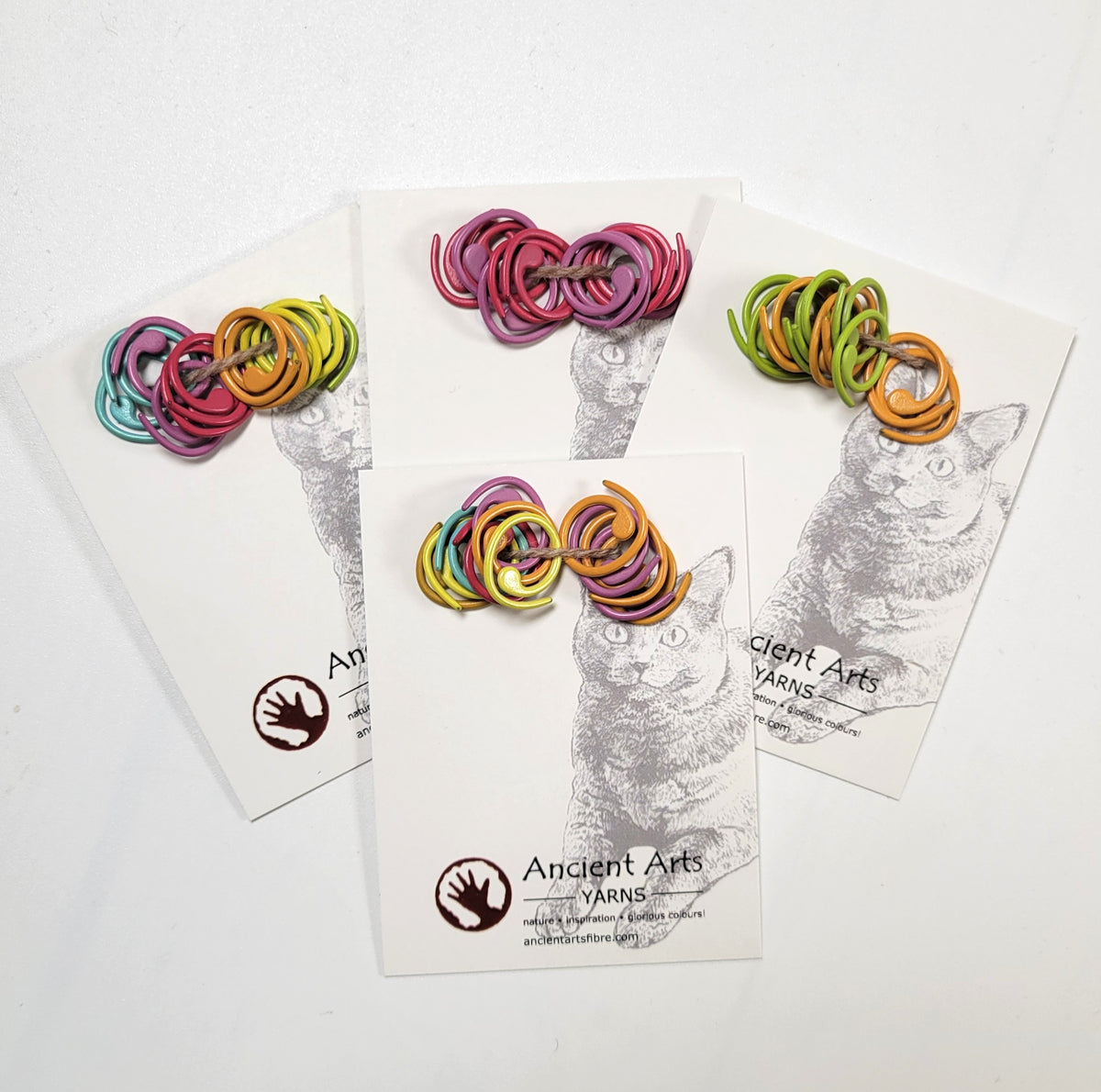 Removable Metal Stitch Marker Set - 12pc