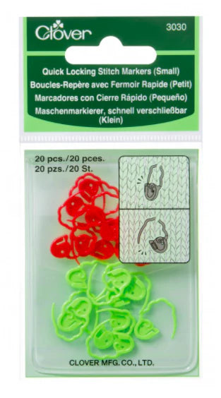 Clover Quick Locking Stitch Markers (Small)