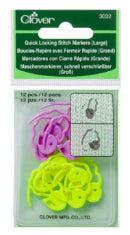 Clover Quick Locking Stitch Markers (Large)