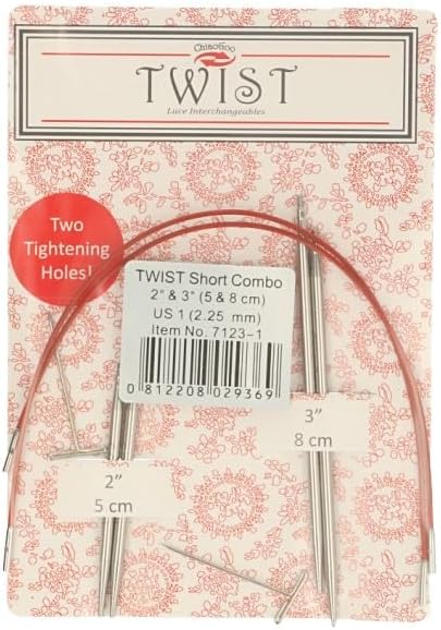 Chiao Goo Twist Short Combo 2" & 3" (5 & 8 cm)