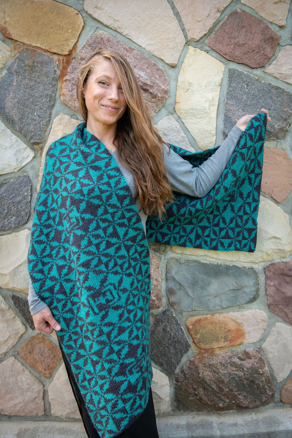 Seven Treasures Stole Pattern