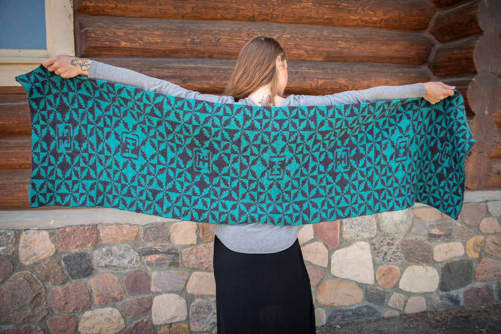 Seven Treasures Stole Pattern