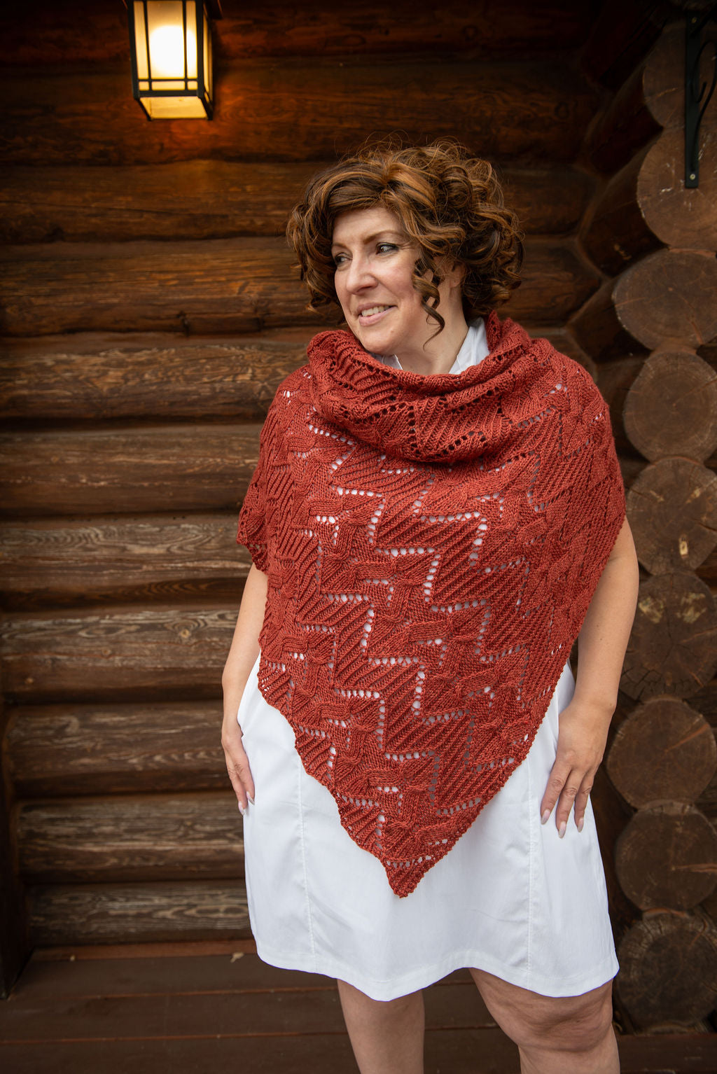 Frost and Filigree Shawl Pattern