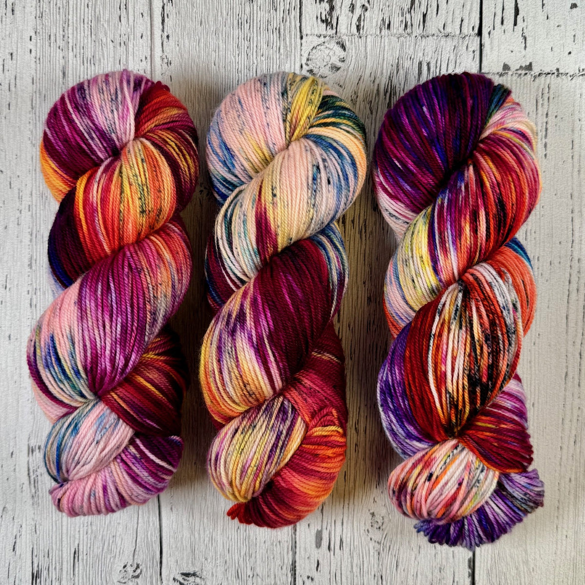 Chile, Mole, Pozole - Socknado Fingering - Dyed Stock