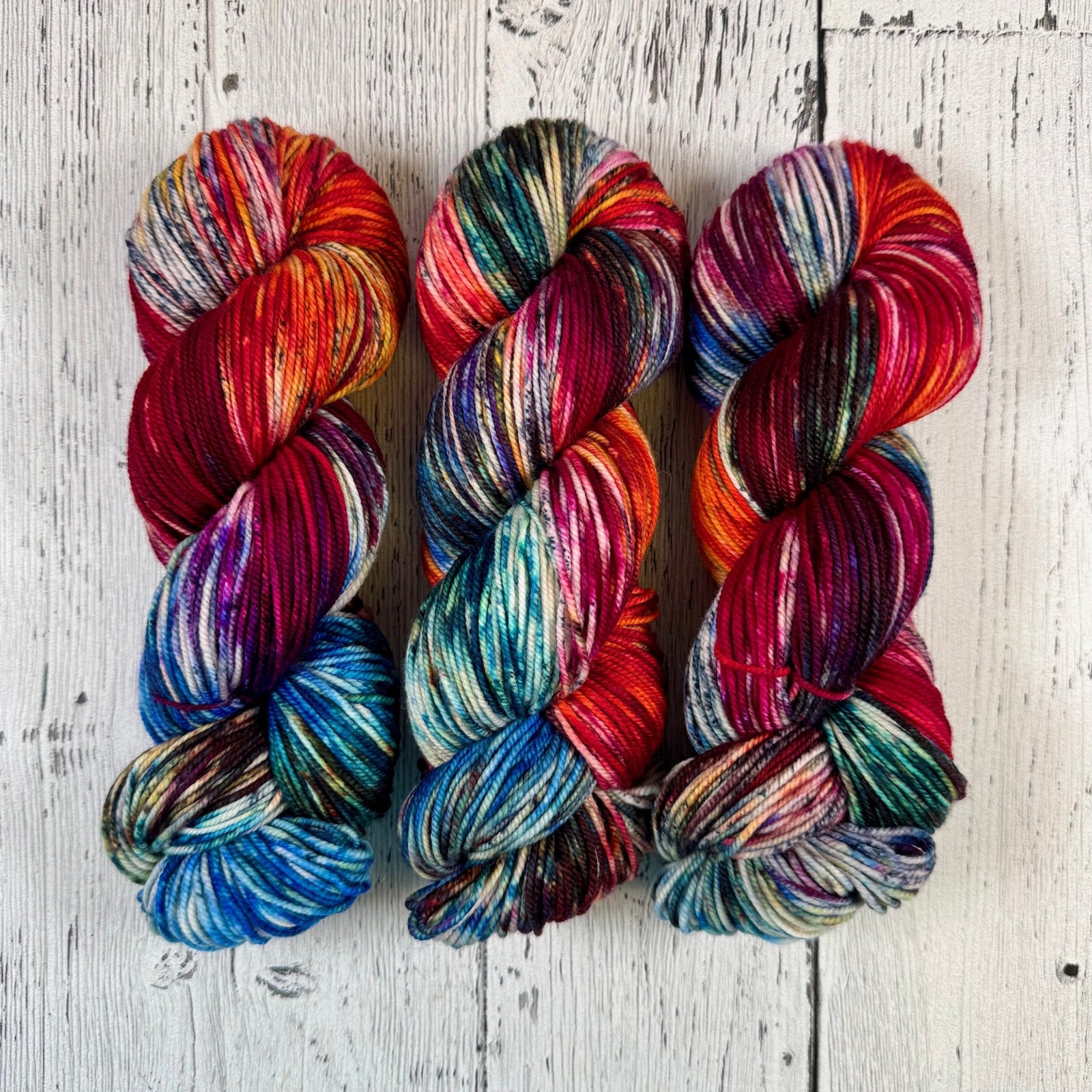 Chile, Mole, Pozole - Merino DK / Light Worsted - Dyed Stock