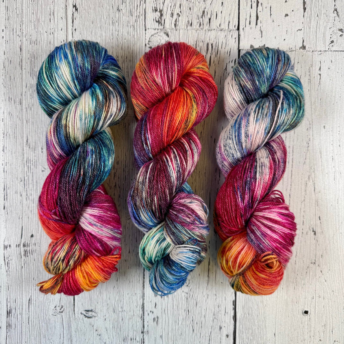 Chile, Mole, Pozole - Little Nettle Soft Fingering - Dyed Stock