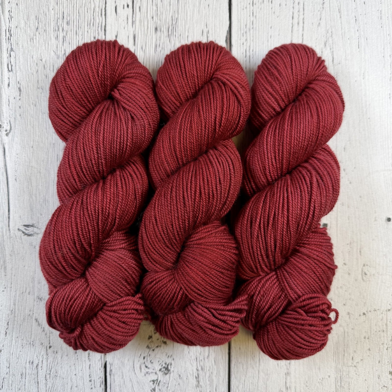 Cranberry - Merino DK / Light Worsted - Dyed Stock