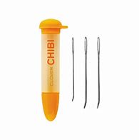 Darning Needle Set - Bent Tips in Orange Tube