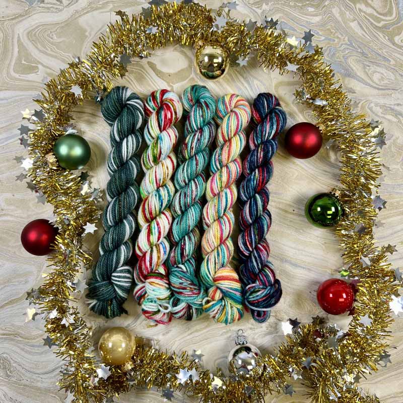Day 3 - Ugly Christmas Sweater Mini Skein Set