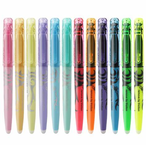 Frixion Erasable Highlighters