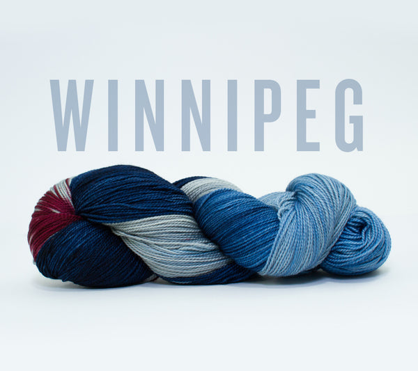 Winnipeg Hat Trick Socknado Fingering Dyed Stock Ancient Arts Yarns