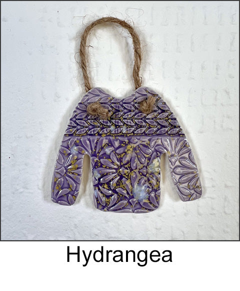 Sweater Ornaments - Sweetpease Studio - Porcelain