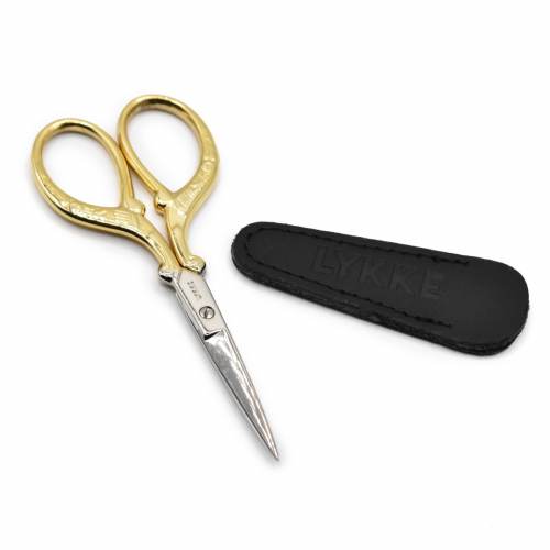Lykke 24K Gold Plated Scissors