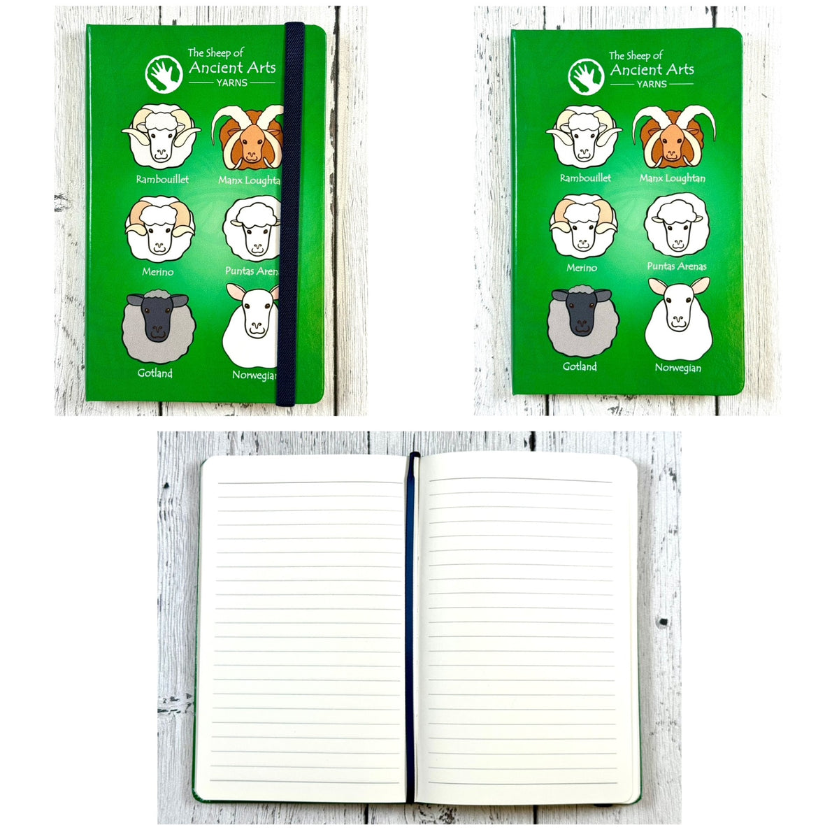 Ancient Arts Leatherette Notebooks (Hardcover) - 2 designs