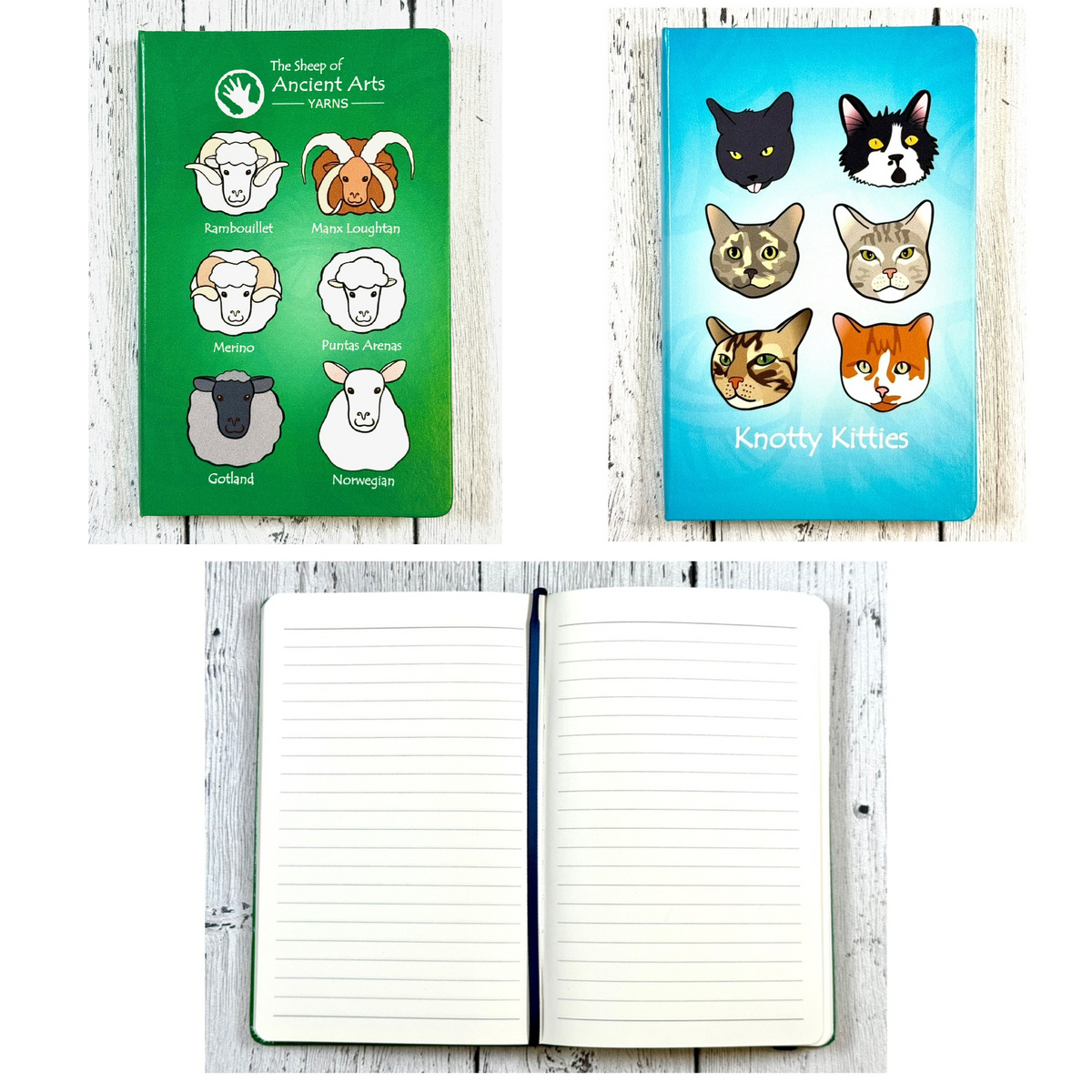 Ancient Arts Leatherette Notebooks (Hardcover) - 2 designs