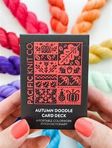 Doodle Card Deck - Portable Colorwork Stitch Dictionary - Assorted Designs