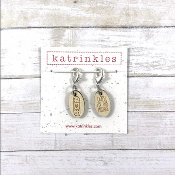 Katrinkles Mistake Stitch Marker Set 2pcs