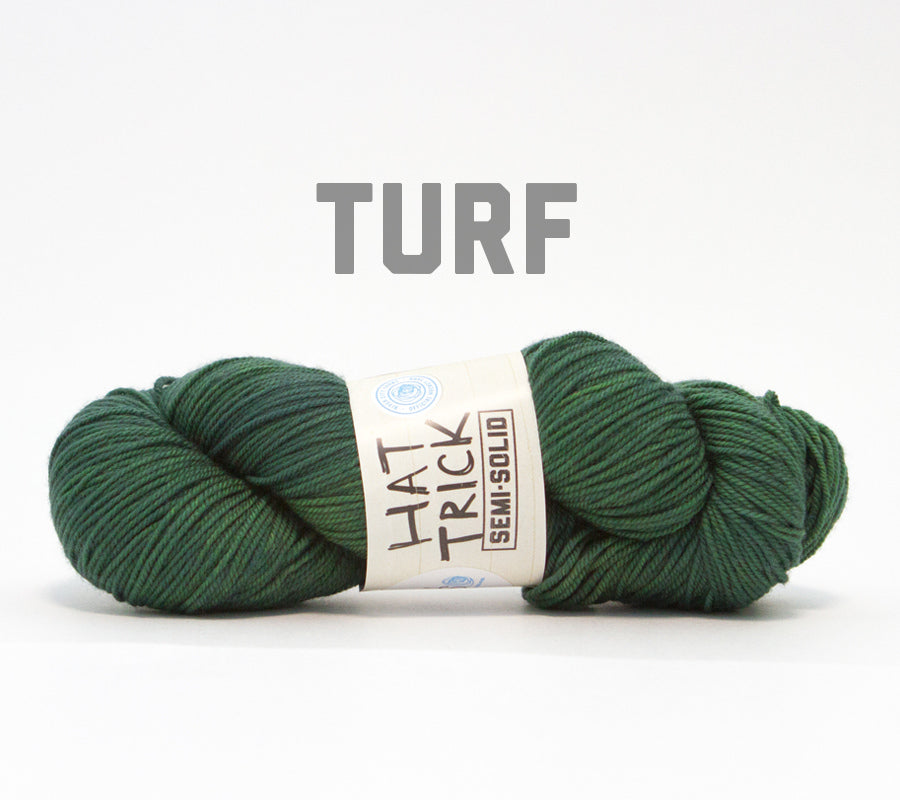 Turf Green Touchdown Fingering/Socknado