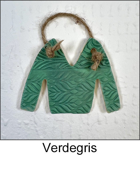 Sweater Ornaments - Sweetpease Studio - Porcelain