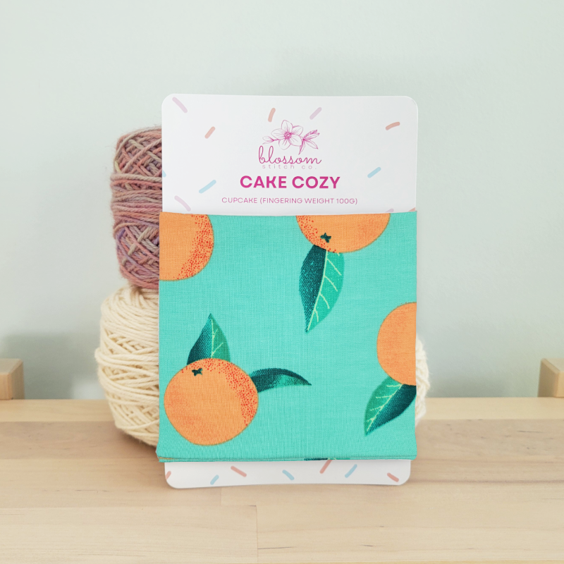 Blossom Stitch Co. Clementine Yarn Cake Cozy