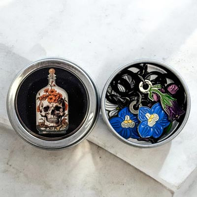 Firefly Notes The Poison Garden Tin and Stitch Marker Set