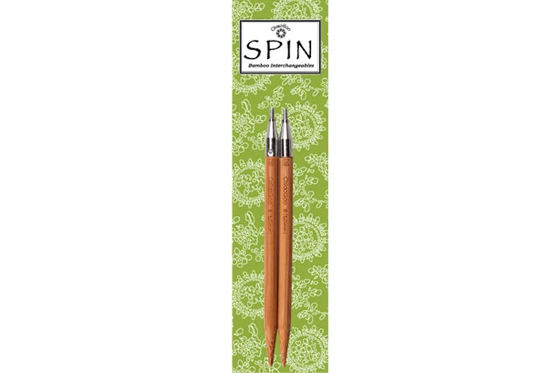 Chiao Goo Spin Bamboo 4" (10cm) IC Needle Tips - Patina
