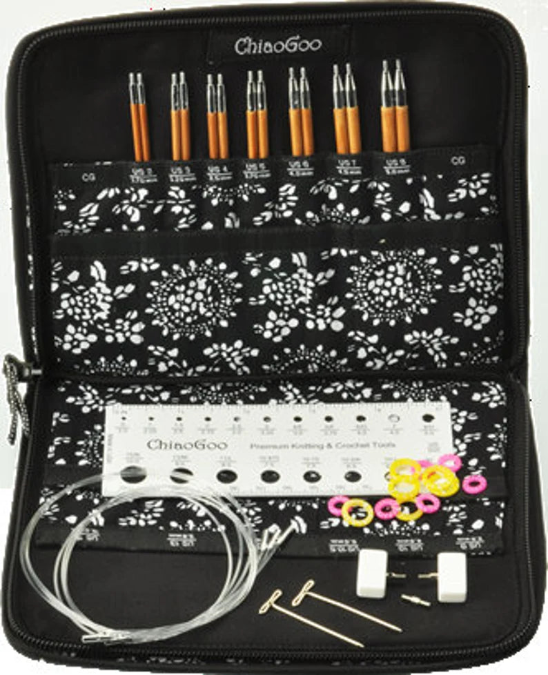 Chiao Goo Spin Bamboo 4" Small Interchangeable Set