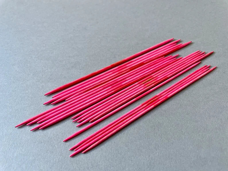 Lykke BLUSH Wooden DPNs - 6"