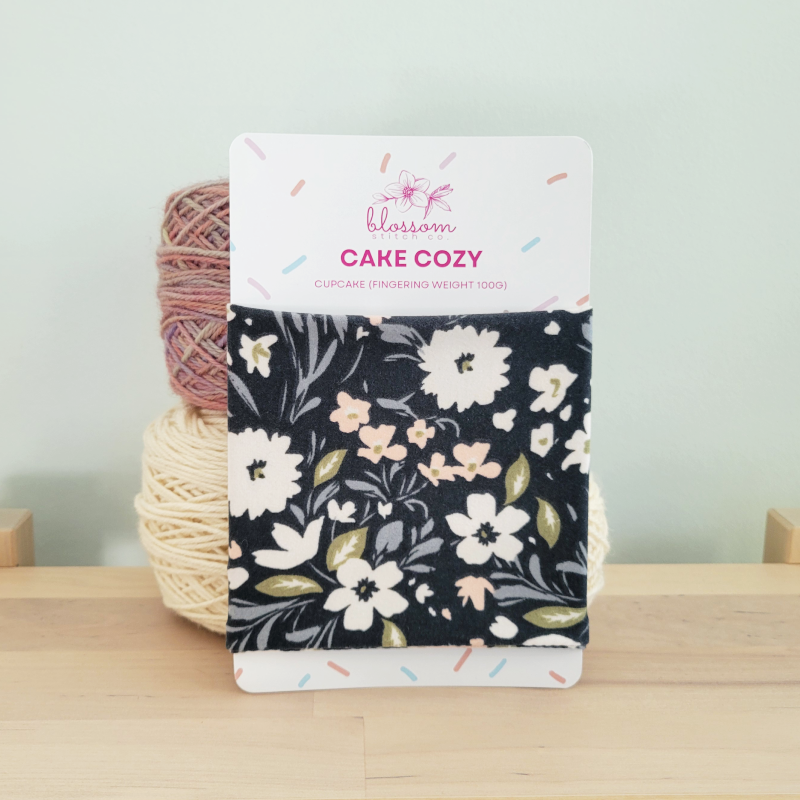 Blossom Stitch Co. Floral Yarn Cake Cozy
