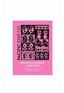 Doodle Card Deck - Portable Colorwork Stitch Dictionary - Assorted Designs