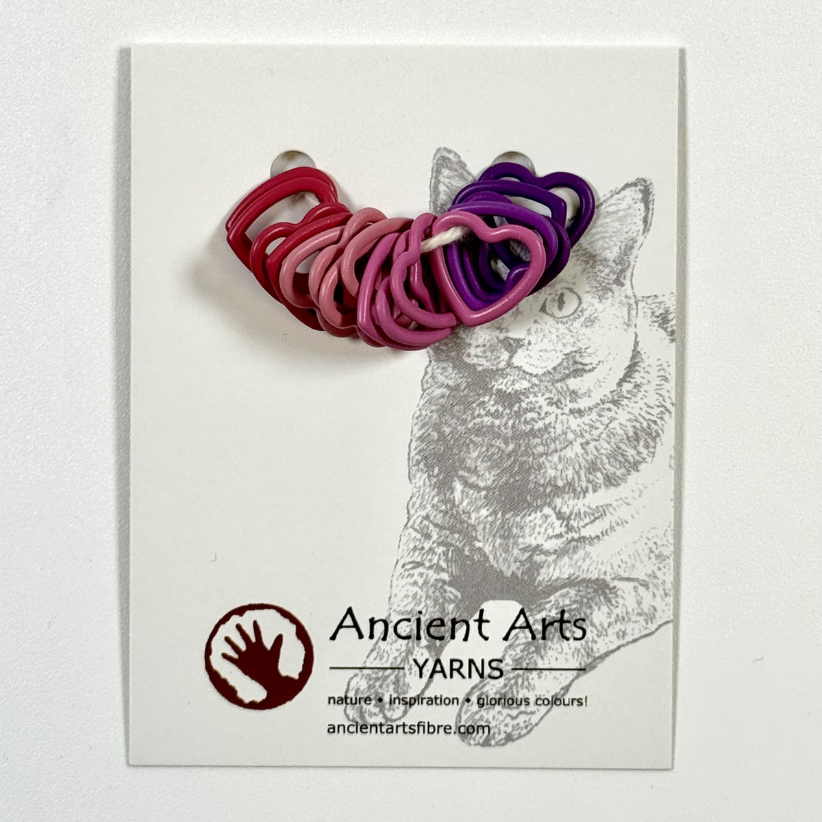 Hearts Stitch Marker Set - 12pc