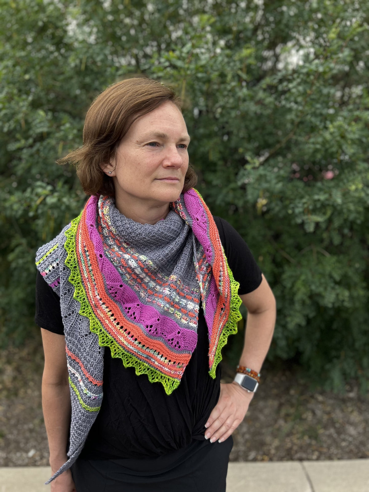 Staycation Shawl Pattern