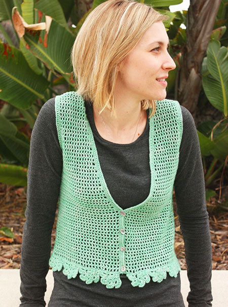 Easy Crochet Crochet Vest Long Easy Crochet Sleeveless Cardigan