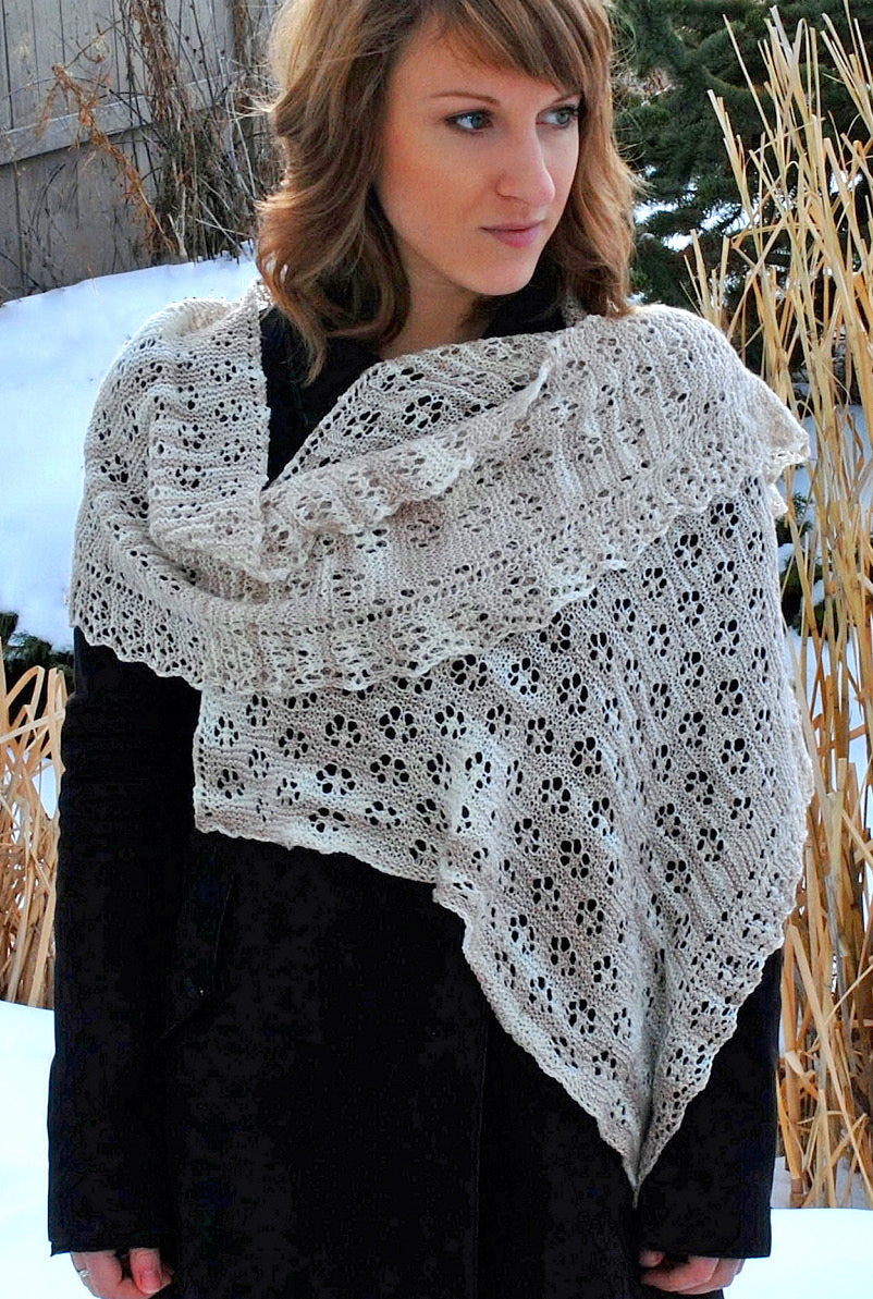 Cat's Paw Shawl