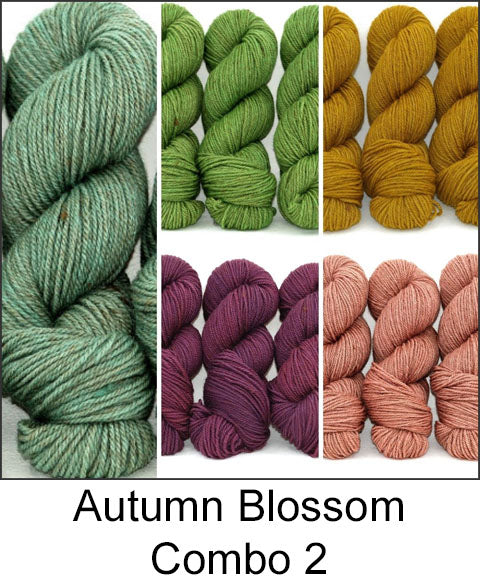 Autumn Blossom Hat &amp; Mittens Kit