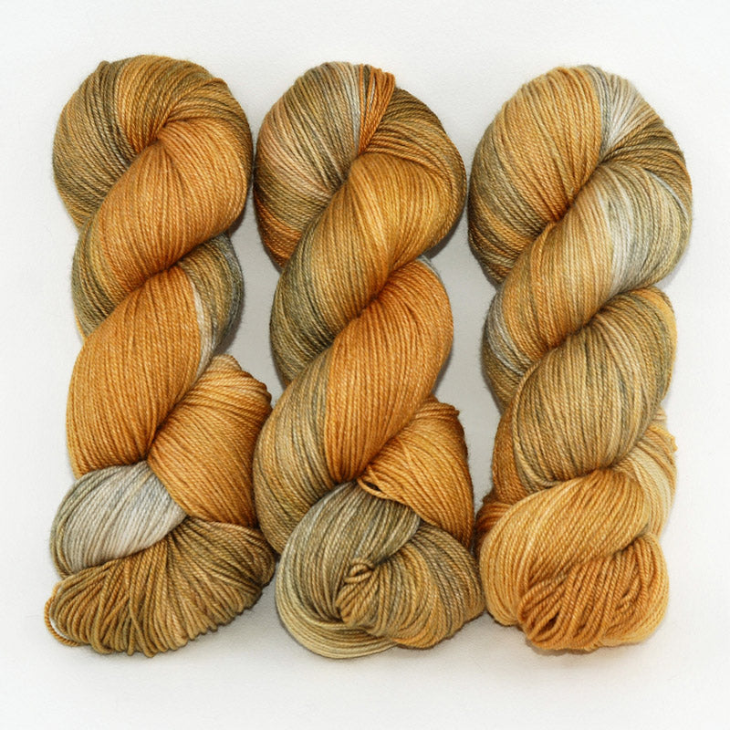Aztec Gold - Revival Fingering - Dyed Stock