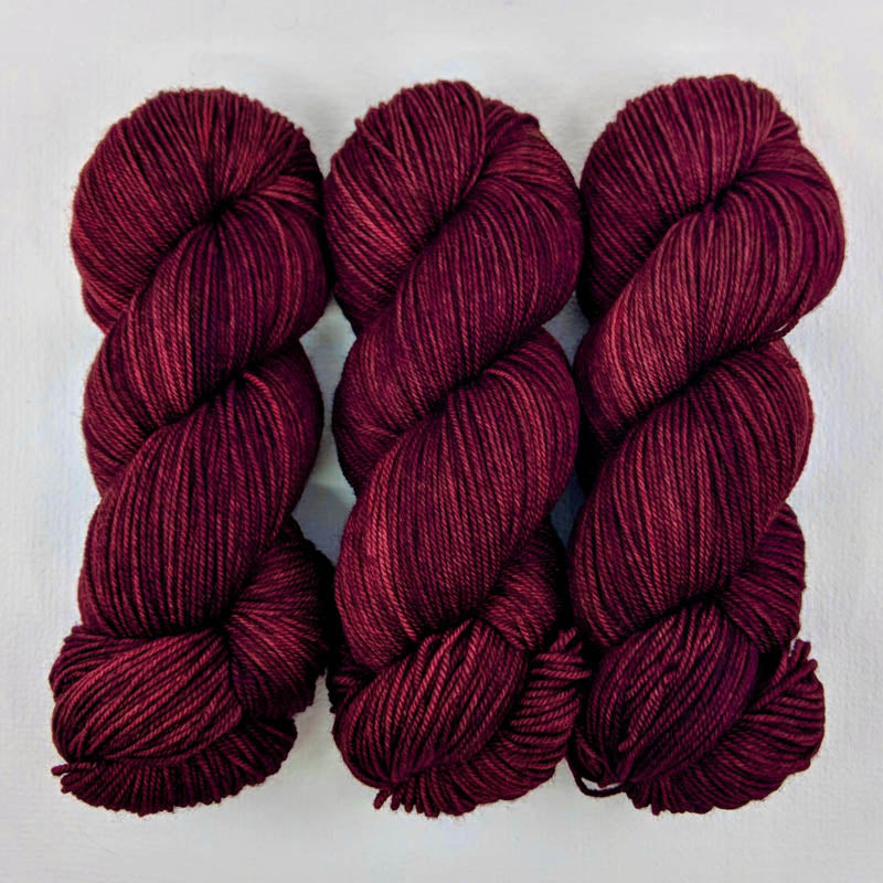 Black Cherry - Socknado Fingering - Dyed Stock