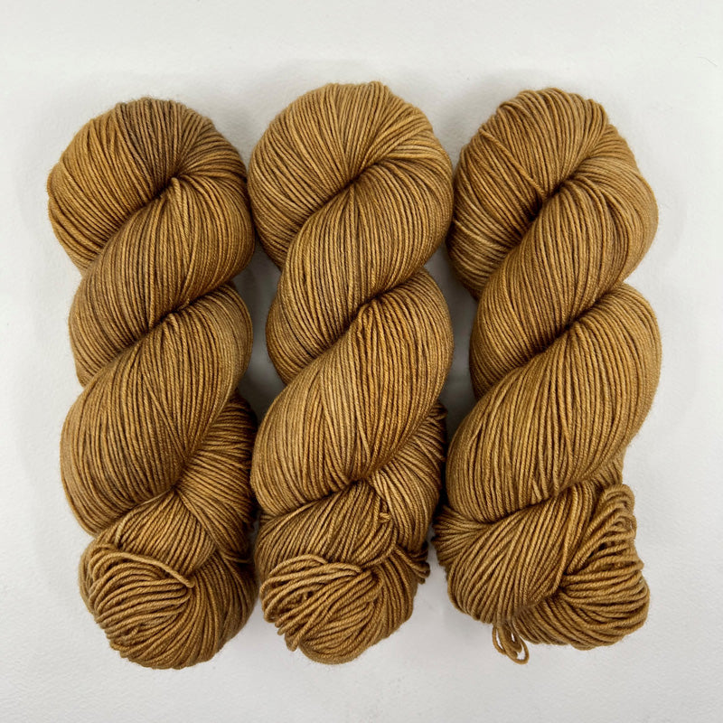 Chai Spice Latte - Little Nettle Soft Fingering - Dyed Stock