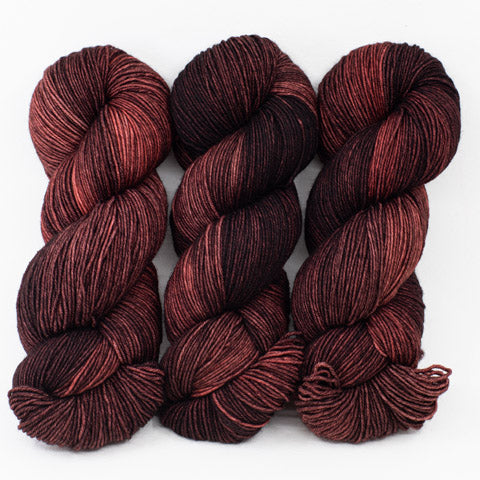 Chili Pepper Chocolate - Revival Fingering - Dyed Stock
