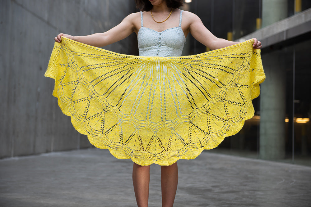 Helianthus Shawl Pattern