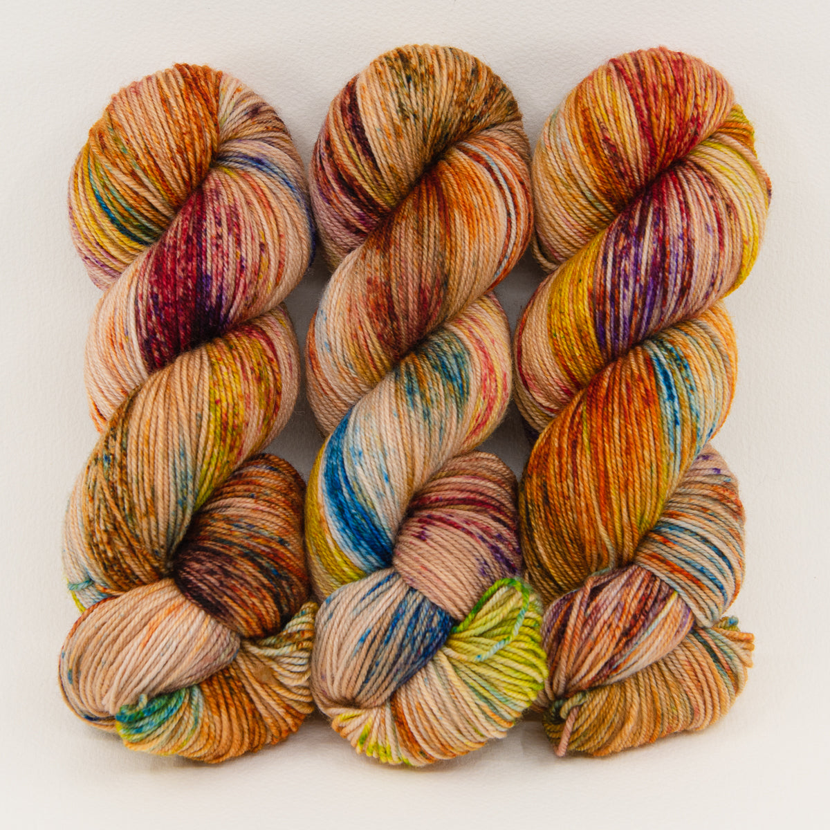 Autumn Leaves - Merino DK / Light Worsted - Dyed Stock