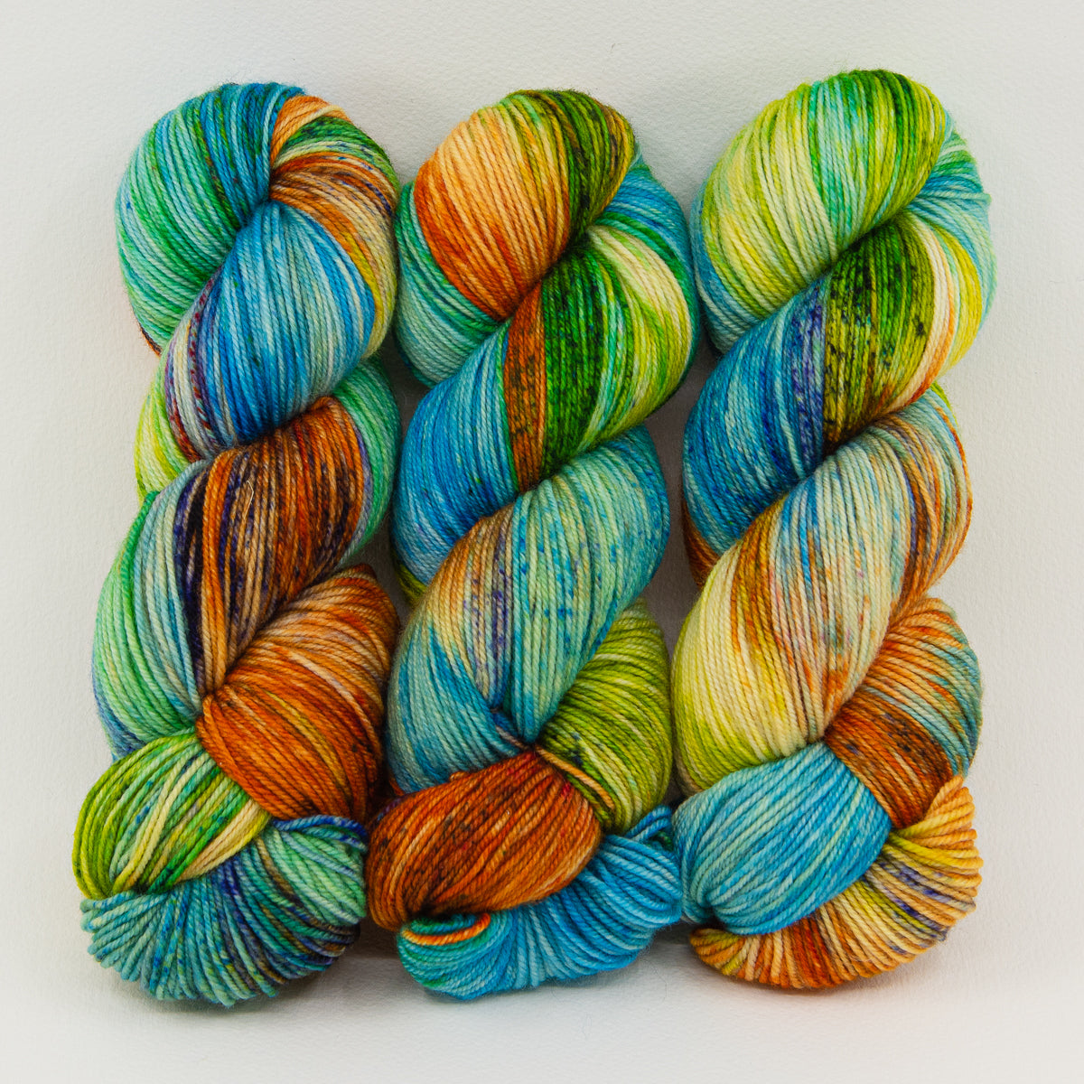 A Summer in Monaco - Monet - Little Nettle Soft Fingering - Dyed Stock