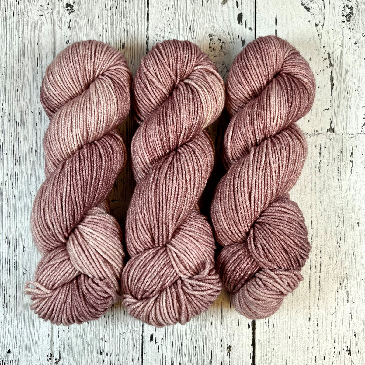 Dusty Rose - Fioritura Worsted - Dyed Stock