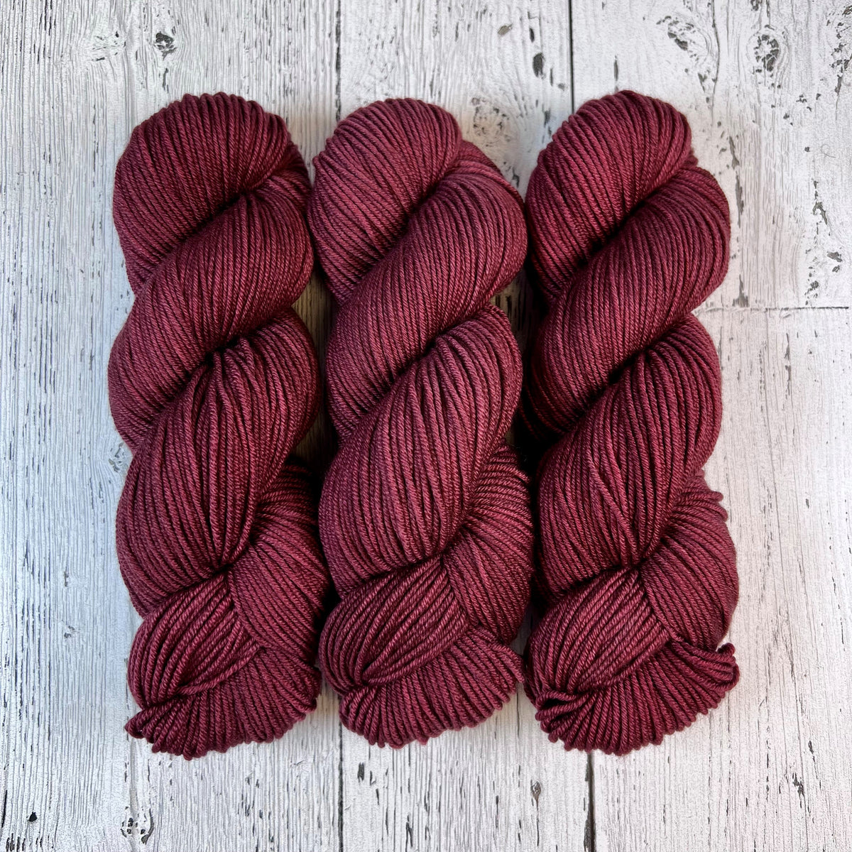 French Bordeaux - Fioritura Worsted - Dyed Stock