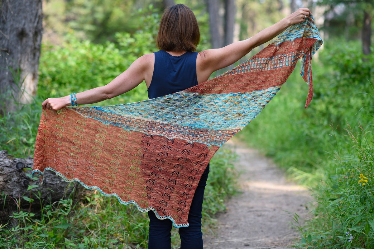Monument Valley Shawl Pattern