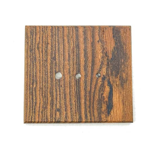 Wooden Diz - Zebra Wood  (Spinning Tool)