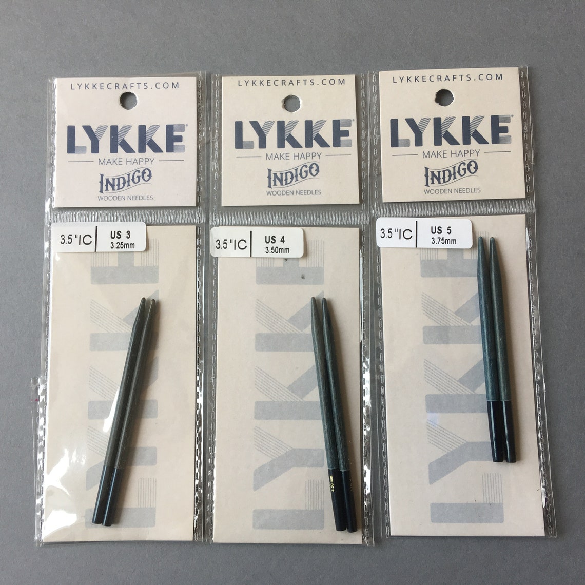 Lykke 3.5" IC Needle Tips - INDIGO