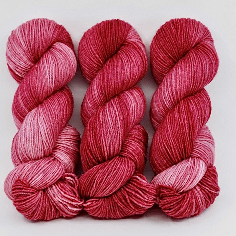 Raspberry Gelato - Socknado Fingering - Dyed Stock